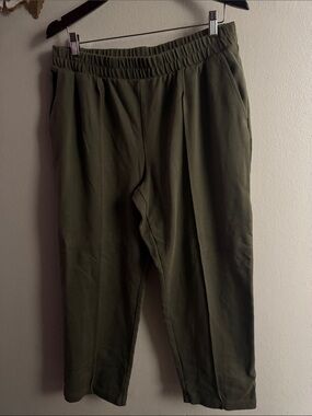 a new day Olive Green Elastic Waist Dress Pants